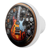 Bouton De Porte En Céramique Guitare électrique (Droite)