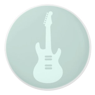 Bouton De Porte En Céramique Guitare électrique COULEUR PERSONNALISÉE