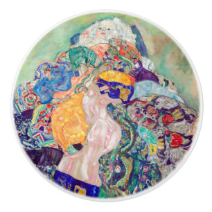 Bouton De Porte En Céramique Gustav Klimt - Bébé / Berceau