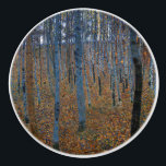 Bouton De Porte En Céramique Gustav Klimt - Beech Grove I<br><div class="desc">Beech Grove I - Gustav Klimt,  Huile sur toile,  1902</div>