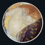 Bouton De Porte En Céramique Gustav Klimt - Danae<br><div class="desc">Danae - Gustav Klimt,  Huile sur toile,  1907</div>
