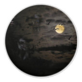 Bouton De Porte En Céramique Halloween #1 (Devant)