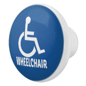 Bouton De Porte En Céramique Handicap Fauteuil roulant (Droite)