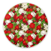 Bouton De Porte En Céramique Happy Holiday Knob (Devant)