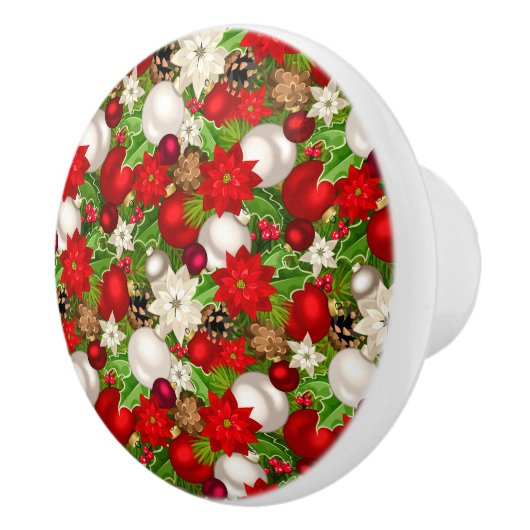 Bouton De Porte En Céramique Happy Holiday Knob (Droite)