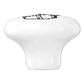 Bouton De Porte En Céramique Hawaï Shaka Brah Wave Thunder_Cove (Côté)