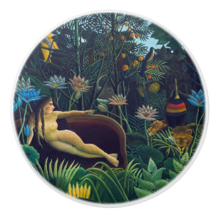 Bouton De Porte En Céramique Henri Rousseau - Le Rêve / Le Reve