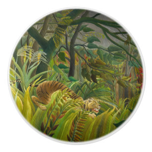 Bouton De Porte En Céramique Henri Rousseau - Surpris !