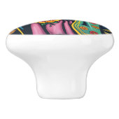 Bouton De Porte En Céramique Hey, Taco Lover artsy unique Ceramic Pull (Côté)