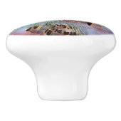 BOUTON DE PORTE EN CÉRAMIQUE HIBOU (Côté)