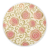 Bouton De Porte En Céramique Histoire de la fée rose et or Livre d'histoire Pri (Devant)