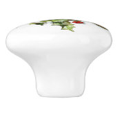 Bouton De Porte En Céramique HollyBerries 002 (Côté)