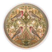 Bouton De Porte En Céramique Housefinches Bird Ceramic Pull Knob (Devant)