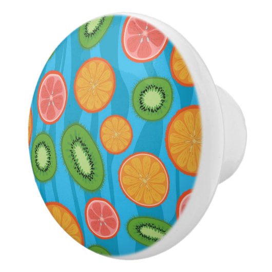 Bouton De Porte En Céramique Humeur de fruit (Droite)