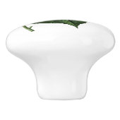 Bouton De Porte En Céramique Hydrangée (Côté)