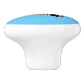 Bouton De Porte En Céramique Illustration classique de van (Côté)