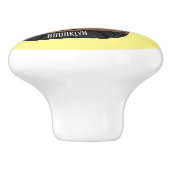 Bouton De Porte En Céramique Illustration de bateau pirate (Côté)