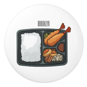 Bouton De Porte En Céramique Illustration de Bento
