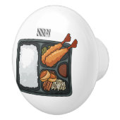 Bouton De Porte En Céramique Illustration de Bento (Droite)