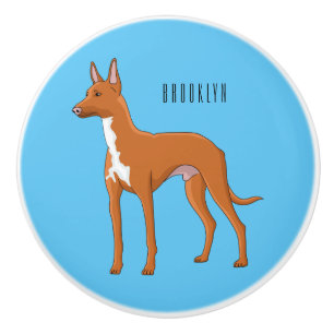 Bouton De Porte En Céramique Illustration de chien de chien de chien de chien d