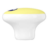 Bouton De Porte En Céramique Illustration de guitare électrique (Côté)