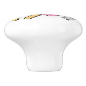 Bouton De Porte En Céramique Illustration de Ice pop (Côté)