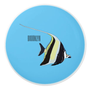 Bouton De Porte En Céramique Illustration de l'idole mauresque