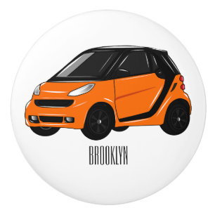 Bouton De Porte En Céramique Illustration de micro-voiture