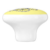 Bouton De Porte En Céramique Illustration de poussette (Côté)