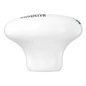 Bouton De Porte En Céramique Illustration de requin marteau (Côté)