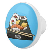Bouton De Porte En Céramique Illustration de sushi (Droite)