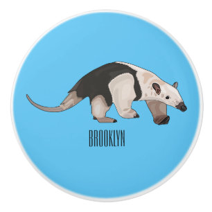 Bouton De Porte En Céramique Illustration de Tamandua