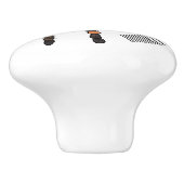 Bouton De Porte En Céramique Illustration de Tarantula (Côté)