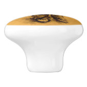 Bouton De Porte En Céramique I'm Lost in Le Tianguie, Mexique (Côté)