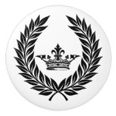 Bouton De Porte En Céramique impérial (Devant)