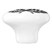 Bouton De Porte En Céramique impérial (Côté)