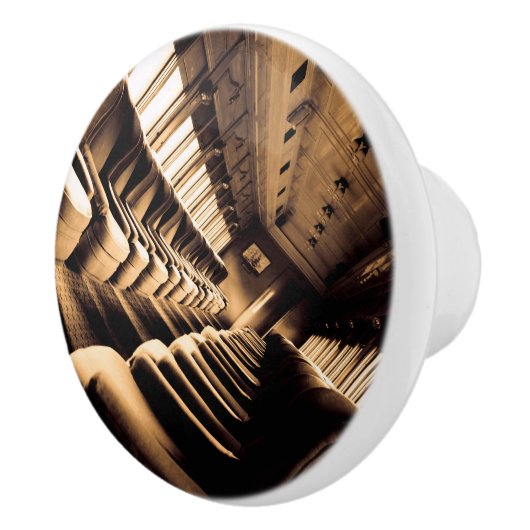 Bouton De Porte En Céramique Intérieur du train Sepia (Droite)