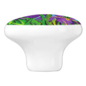 Bouton De Porte En Céramique Iris Ceramic Knob (Côté)