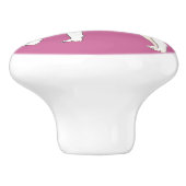 Bouton De Porte En Céramique J'aime mon bull-terrier (Côté)