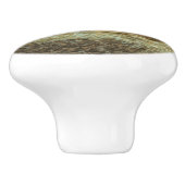 Bouton De Porte En Céramique Jardin d'automne rustique (Côté)