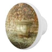 Bouton De Porte En Céramique Jardin d'automne rustique (Droite)