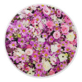 Bouton De Porte En Céramique Jardin français (Plus d'options) - (Devant)