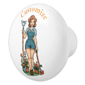 Bouton De Porte En Céramique Jardin Thunder_Cove (Droite)