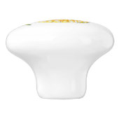 Bouton De Porte En Céramique Joli Elegant Coquillages Design Motif Motif (Côté)