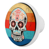 Bouton De Porte En Céramique Jour des morts (Droite)