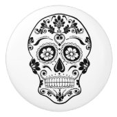 BOUTON DE PORTE EN CÉRAMIQUE JOUR DU MORT 1 (Devant)