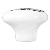 Bouton De Porte En Céramique Joyeux Carlin (Côté)