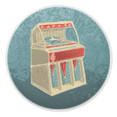 Bouton De Porte En Céramique Juke-box (Devant)