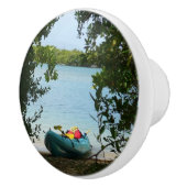 Bouton De Porte En Céramique Kayaking aux îles Virgin (Droite)