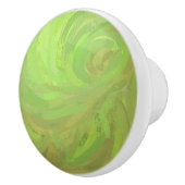 Bouton De Porte En Céramique Kiwi Bash (Droite)